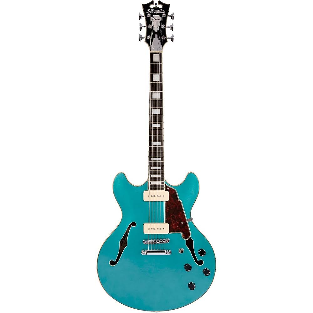 Ocean Turquoise Semi-Hollow Electric Guitar U818368