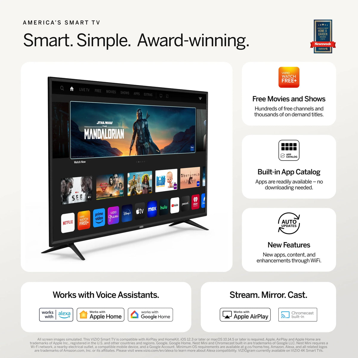 50 Class 4K UHD LED Smart TV U1932