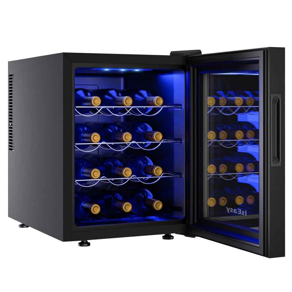 12 Bottle Compressor Wine Cooler Refrigerator J70482