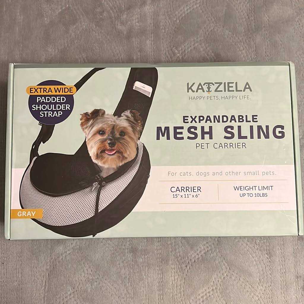 Expandable Pet Carrier Sling Bag Q577
