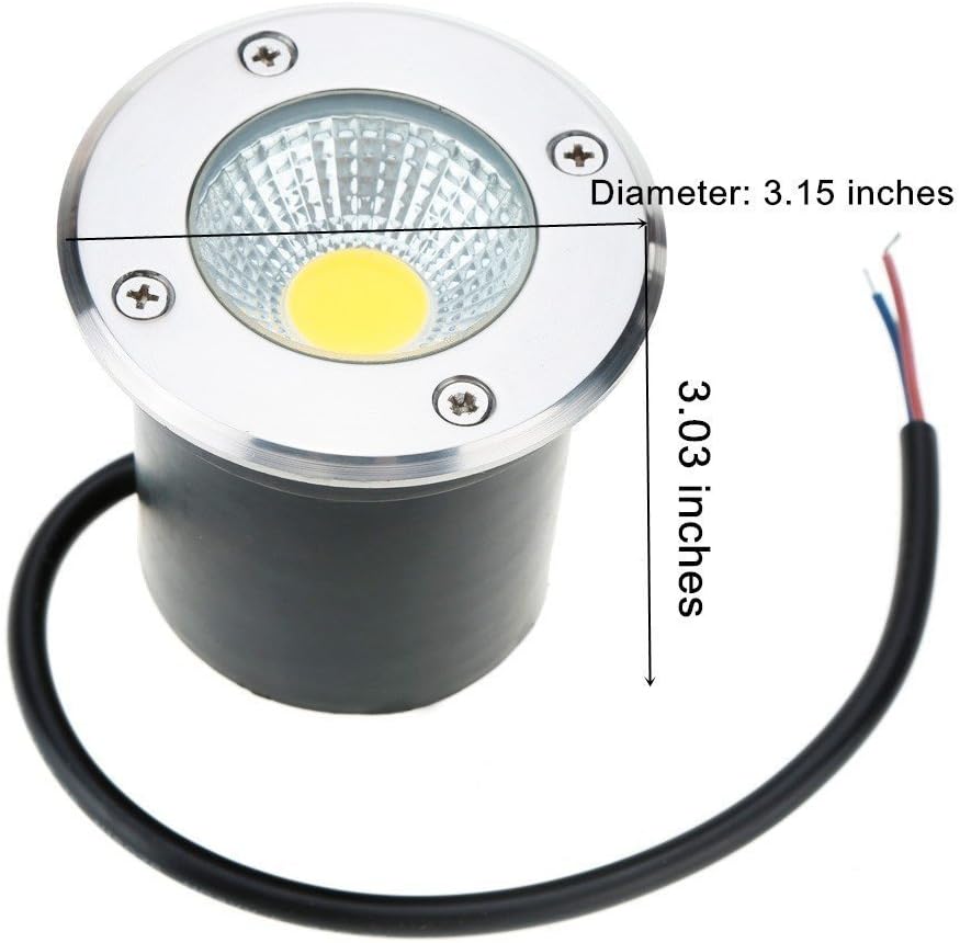 10W LED COB In-ground Landscape Lights IP67 Waterproof Pack of 4 N226