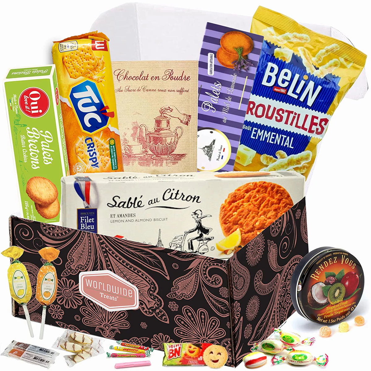 Snacks Mix Care Package Gift Box Assortment K6602