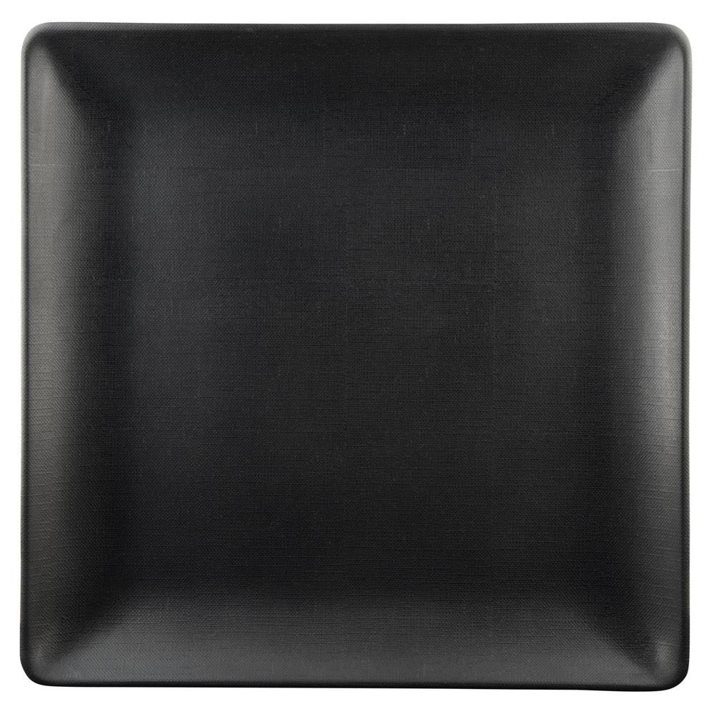 Black Square Plate P649