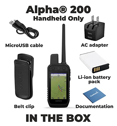 Handheld Dog Tracking and Training GPS with Touchscreen P7758