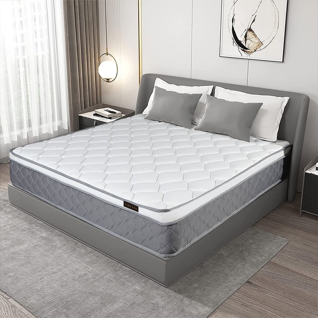 Queen Gel Memory Foam Pocket Spring Hybrid Mattress F187