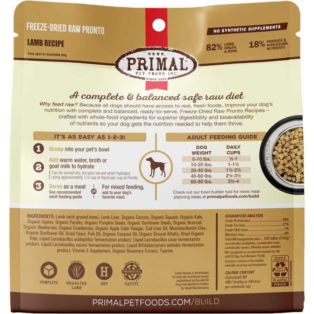 Freeze Dried Raw Dog Food O630