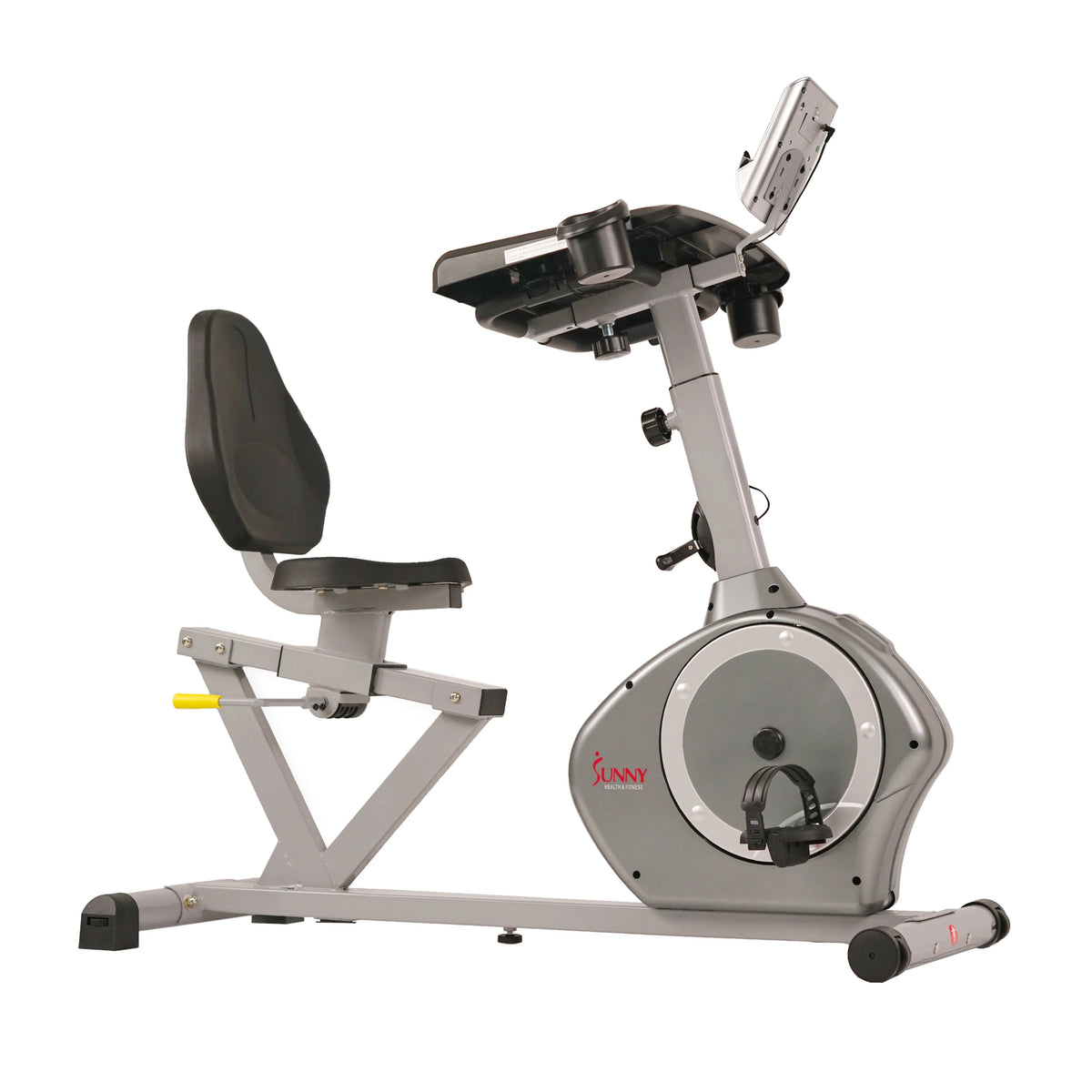 Magnetic Indoor Recumbent Exercise Desk Bike 350 lb Weight Capacity T84713