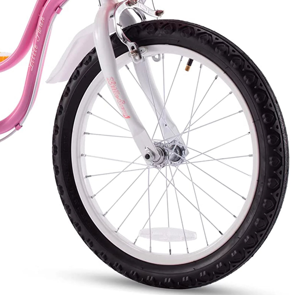 Pink 12 Carbon Steel Kids Bike Y232496