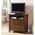 2 Drawer Walnut Media Chest V42519
