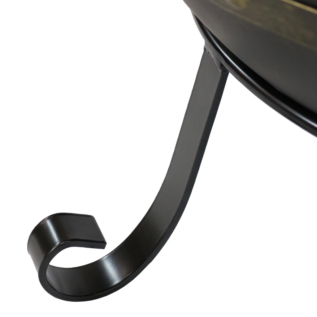 Steel Fire Bowl and Spark Screen - 25" A69290