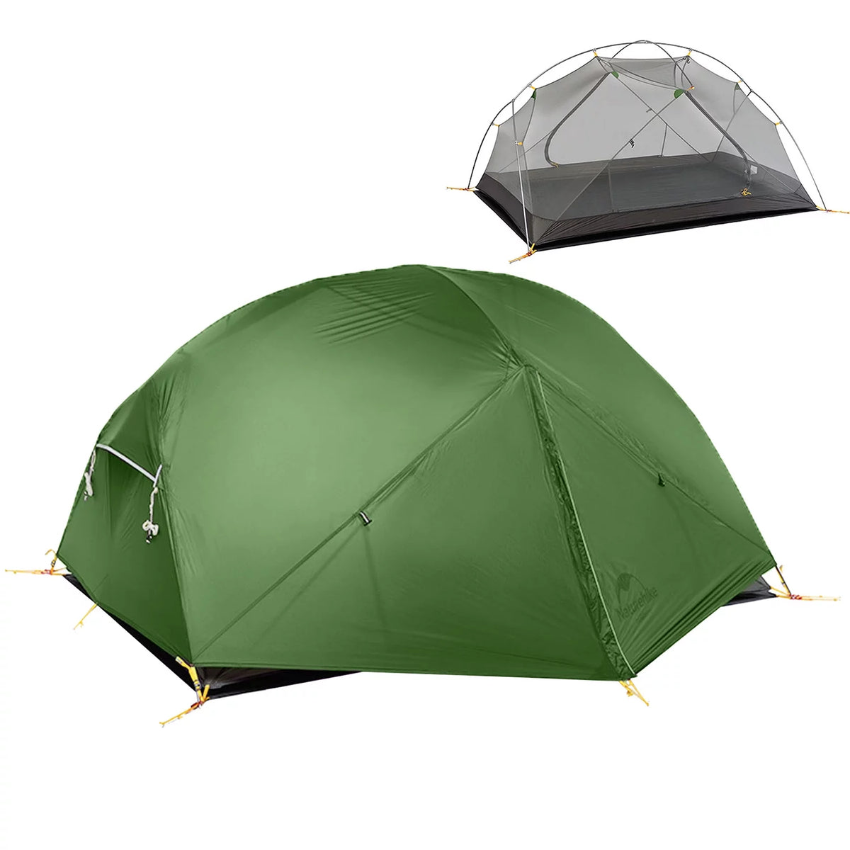 Backpacking Camping Tent 2 Person Lightweight Waterproof D827034