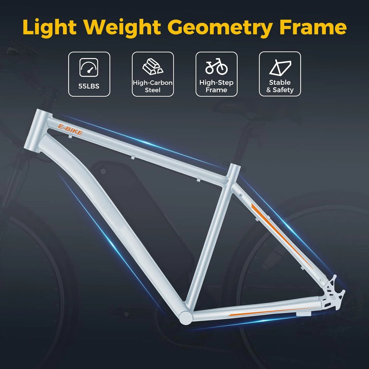 500W 480Wh Removable Battery 27.5 Electric Mountain Bike N346745