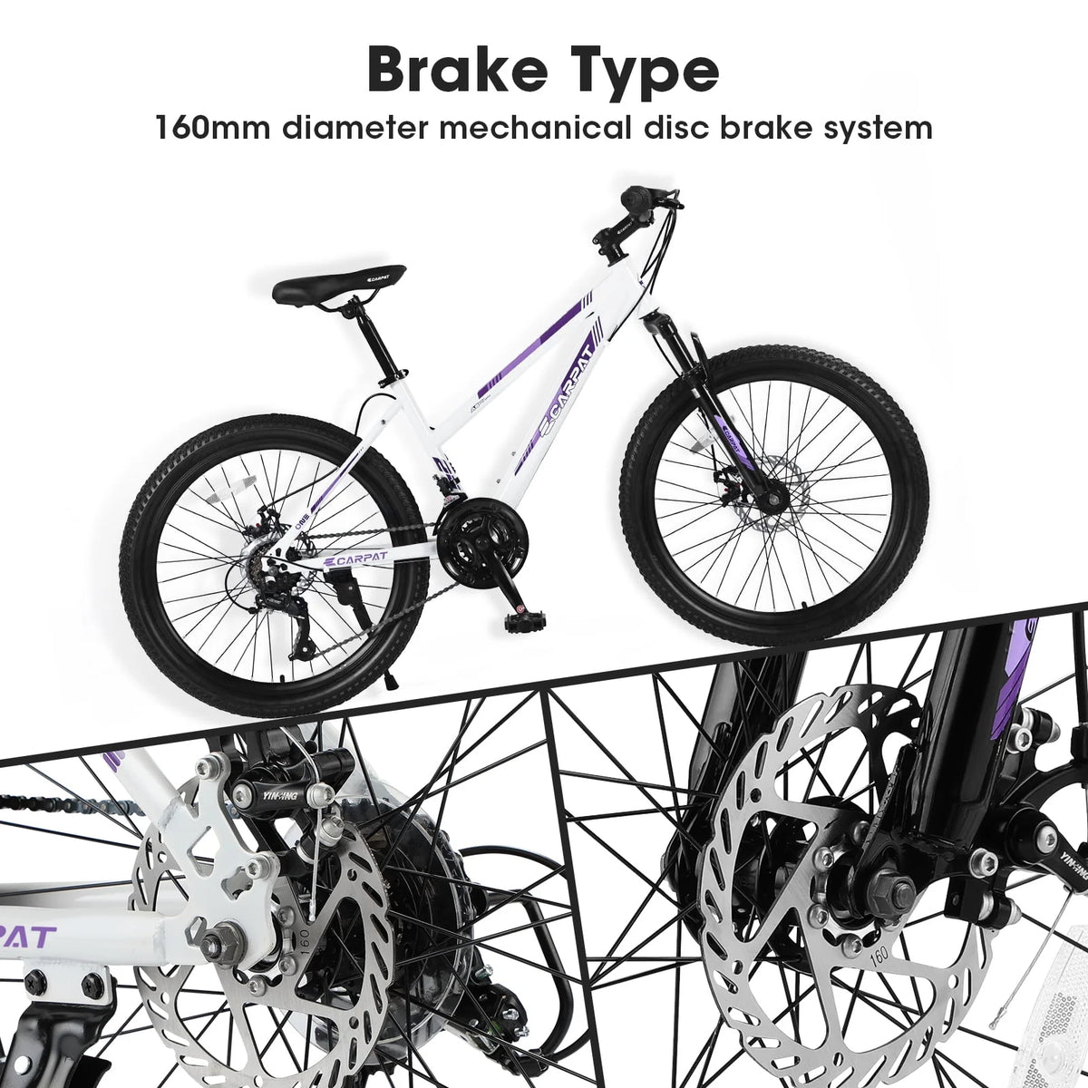 26 inch Pink Disc Brakes Mountain Bike M284554