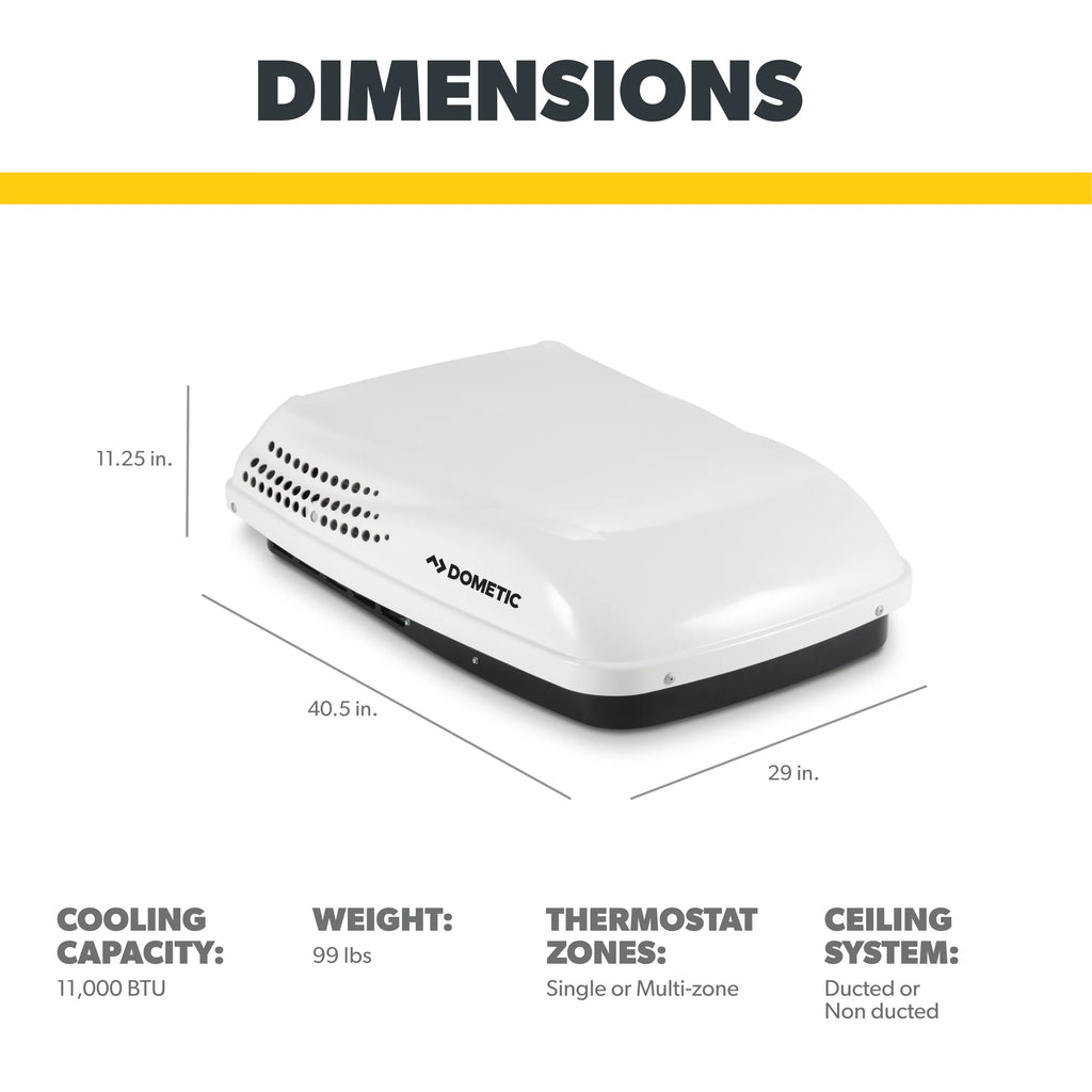 White 11K BTU Multi Zone Air Conditioner U611500