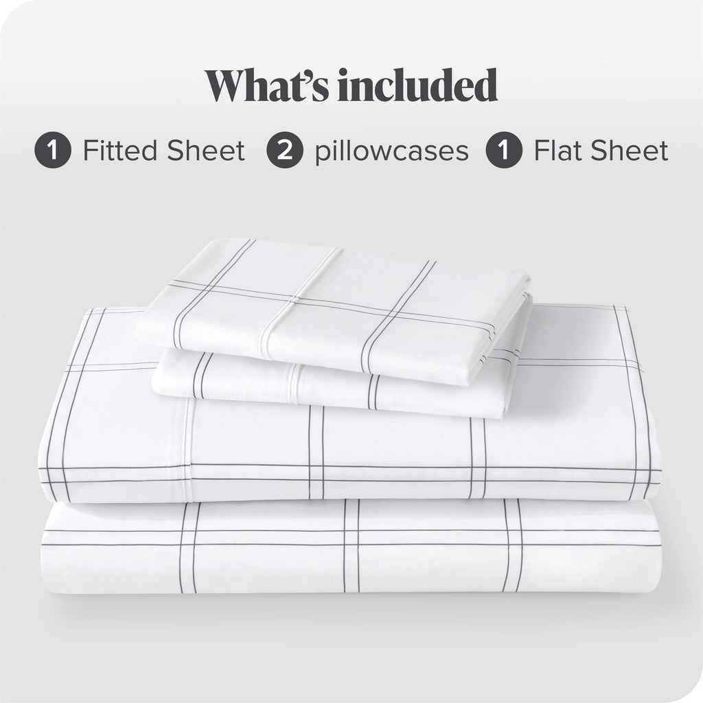 Ultra-Soft 4-Pieces Deep Pockets Queen Sheet Set T692