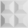 White 3D Wall Panel M879354