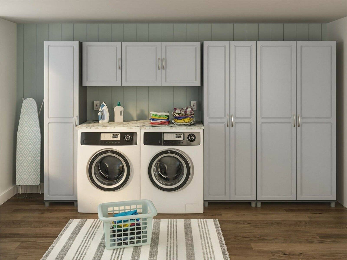 Utility Storage Cabinet, Gray Q237013