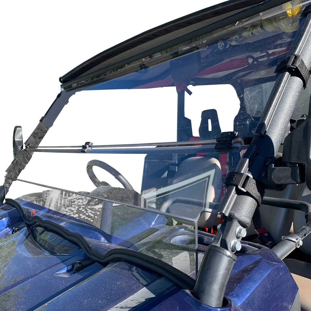 Folding Scratch Resistant Polycarbonate Windshield O582142