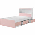Twin-size Captain Bed with 3-Drawers and Headboard A56697