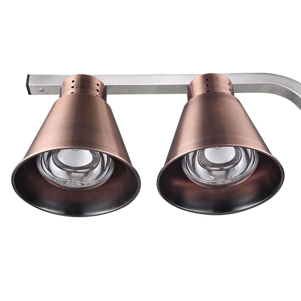 Commercial Food Warmer with Dual 250W Bulbs R45280