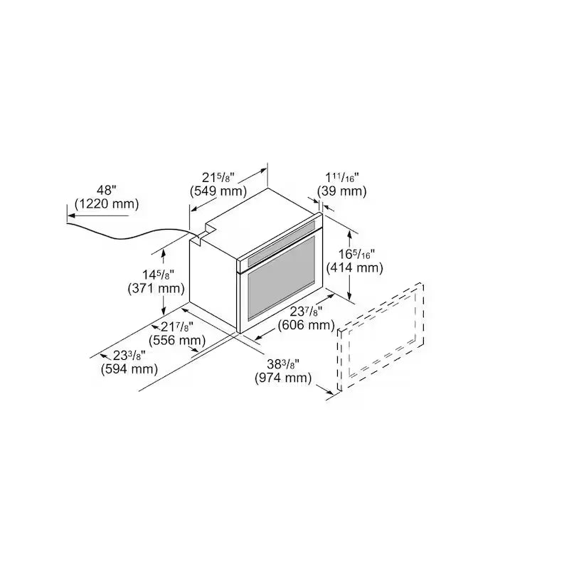 24 in. 1.2 cu. ft. Built-In Microwave Drawer in Stainless Steel L6513