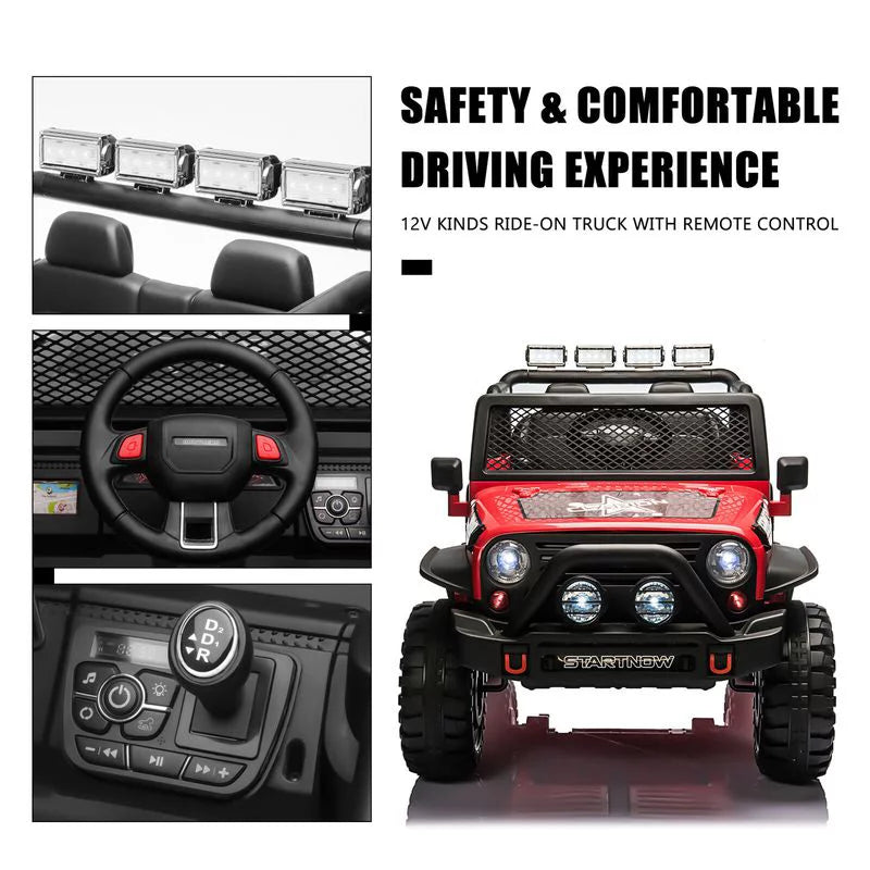 12 V 2-Seater Battery Powered Ride On Truck L176