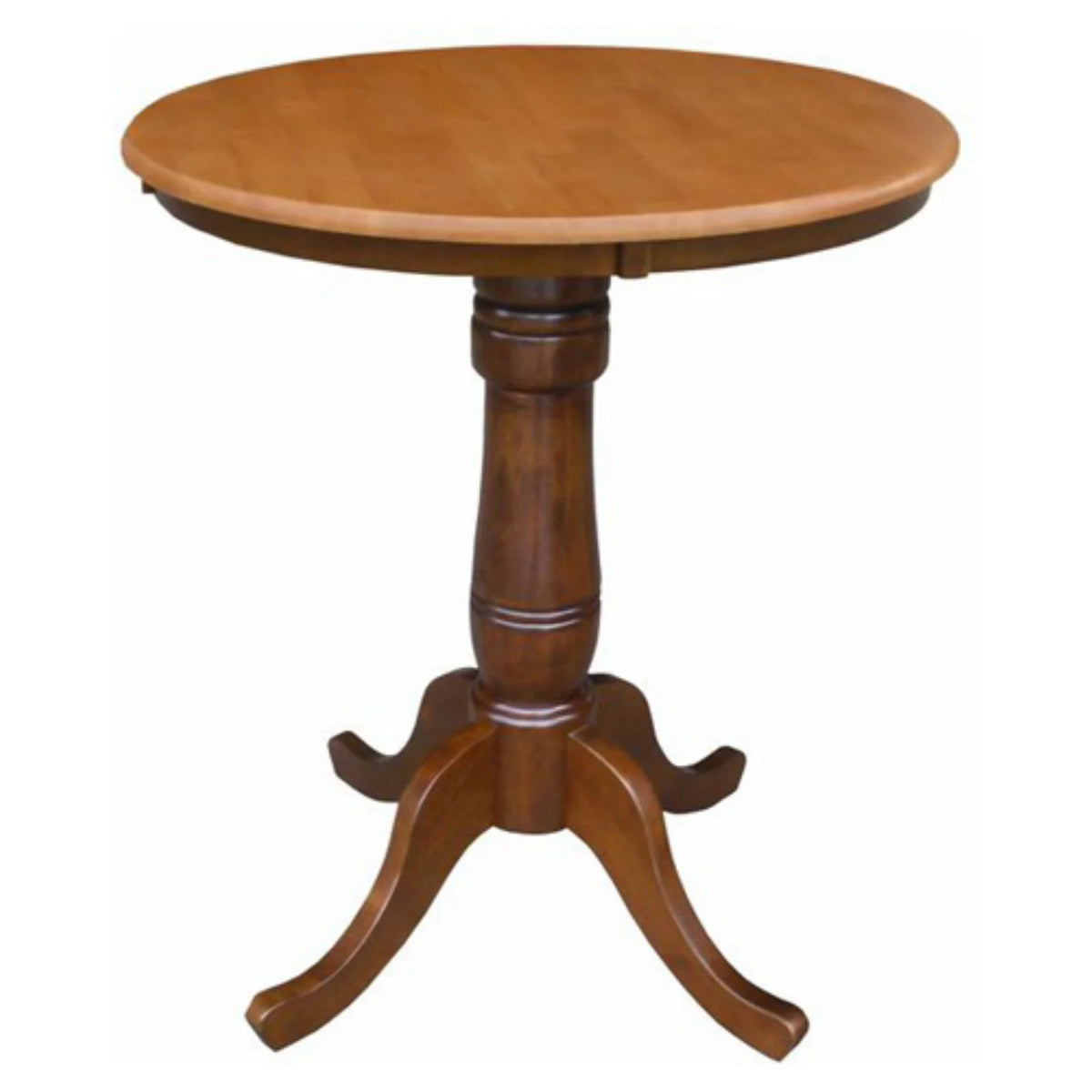 Round Top Pedestal Counter Height Dining Table H750292