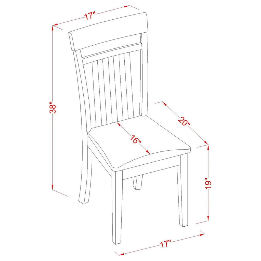 7 Pc Dinette Set with Table and 6 Chairs X483433
