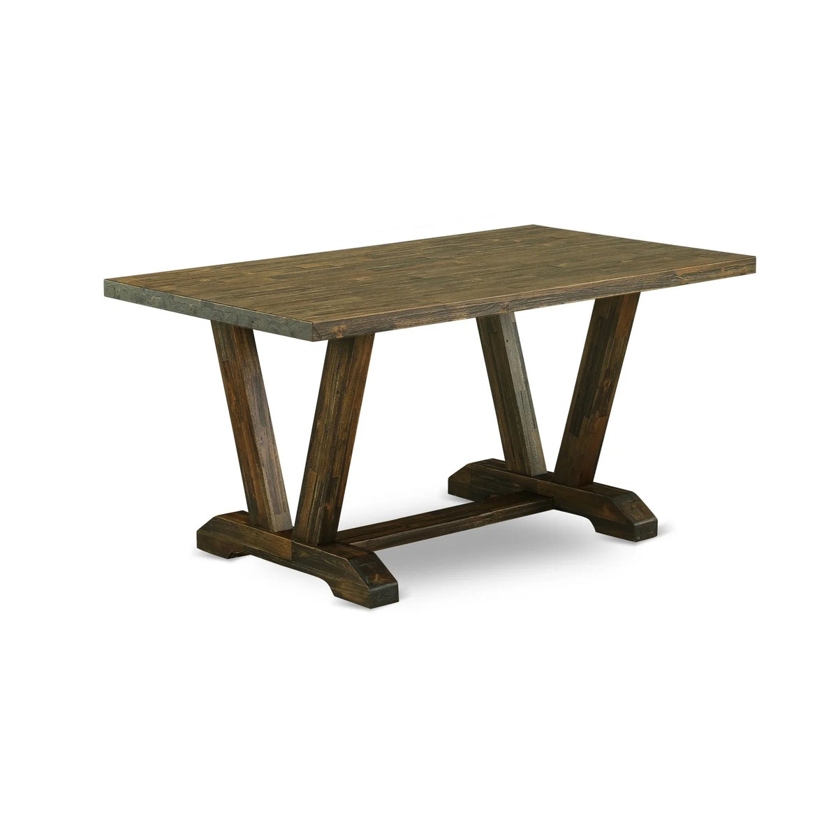 6-Piece Dining Table Set with Bench W376318