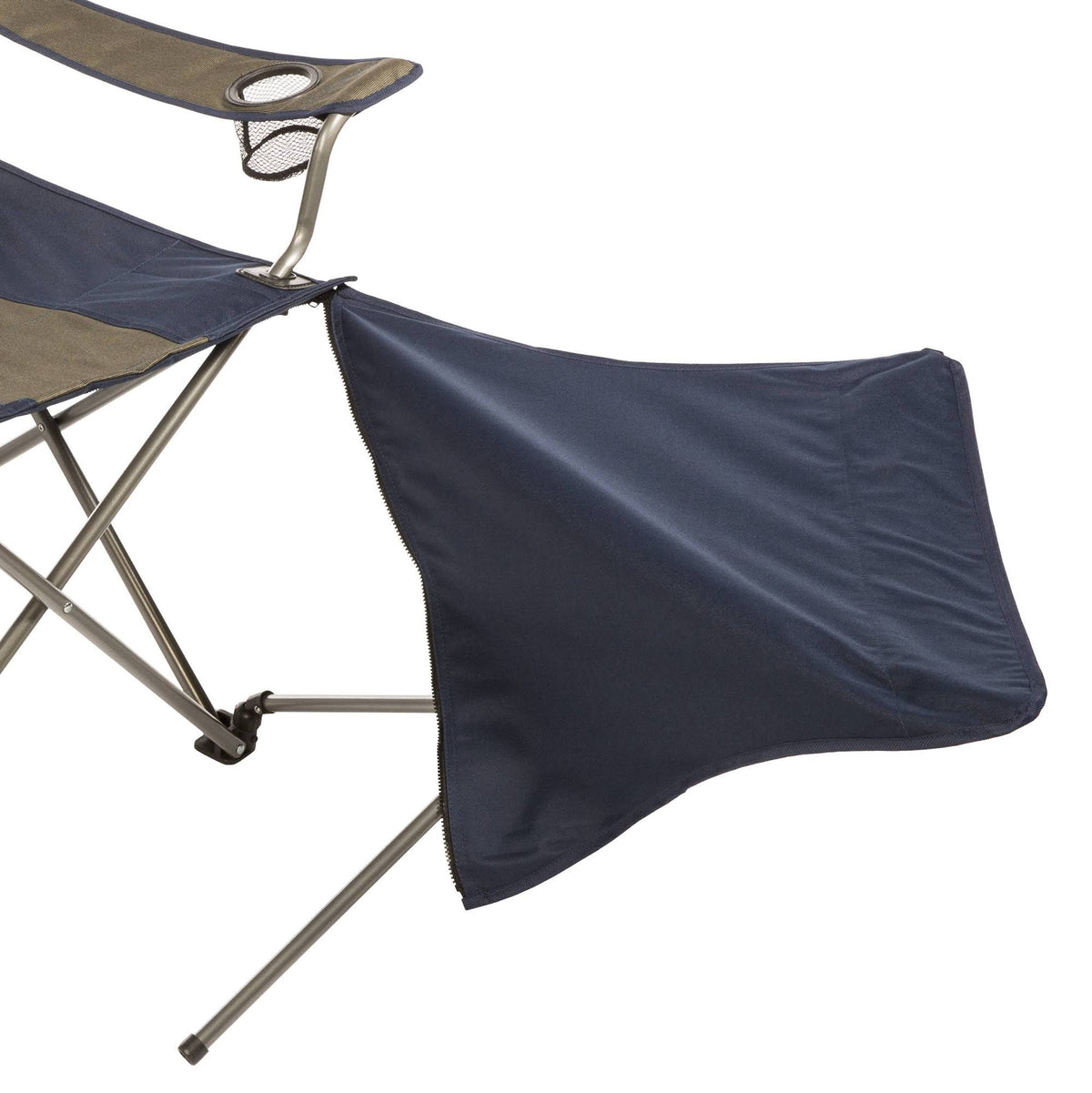 Folding Camping Chair with Footrest 2 Pack Z355