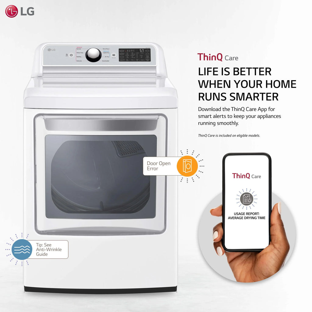 White 7.3 Cu. Ft. Electric Dryer Z81871