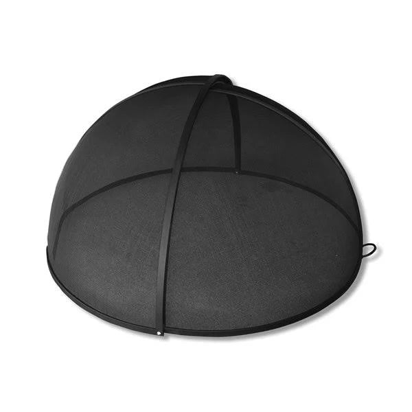 33x22 Carbon Steel Round Fire Pit Safety Screen V5031