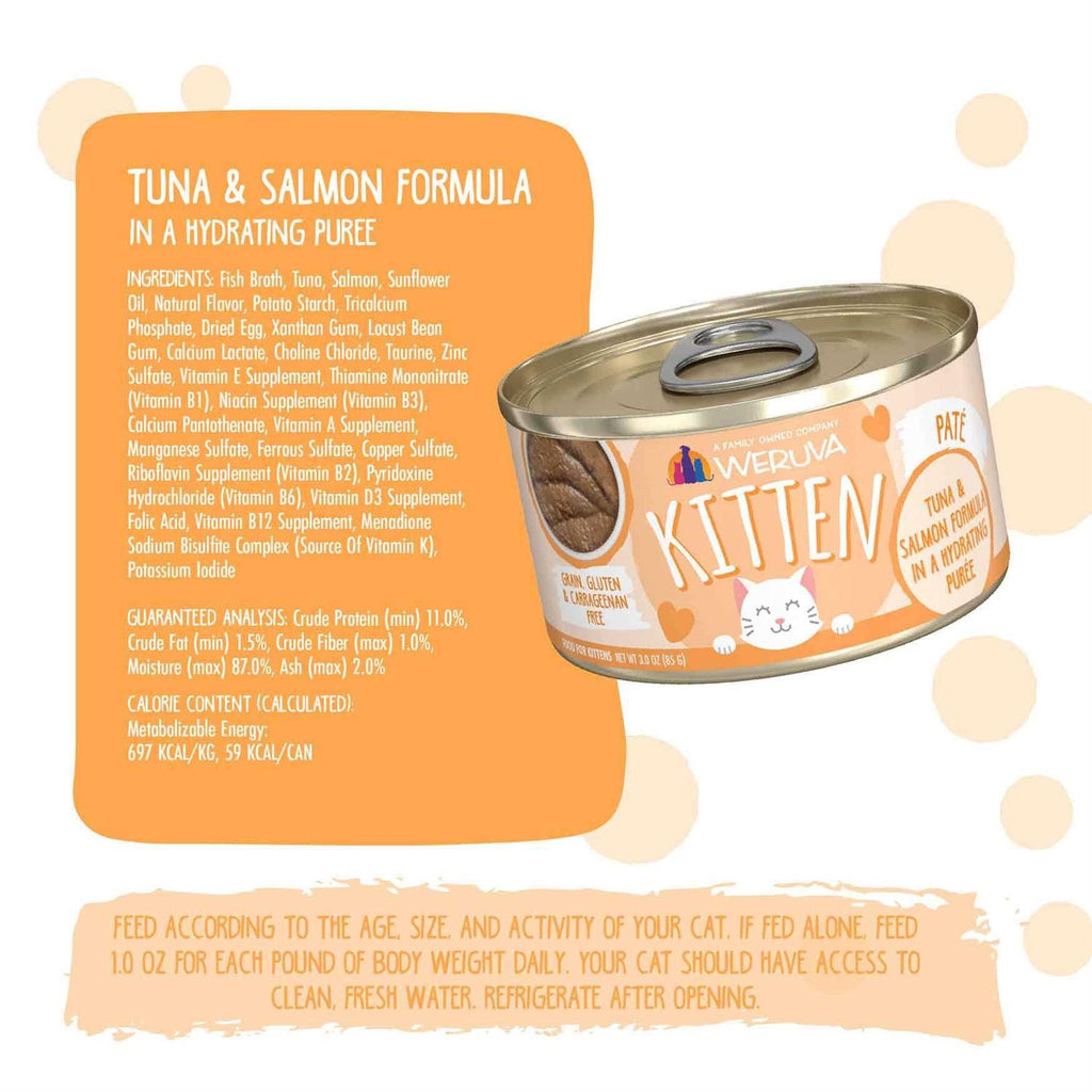 Tuna & Salmon Puree Cat Food N7172