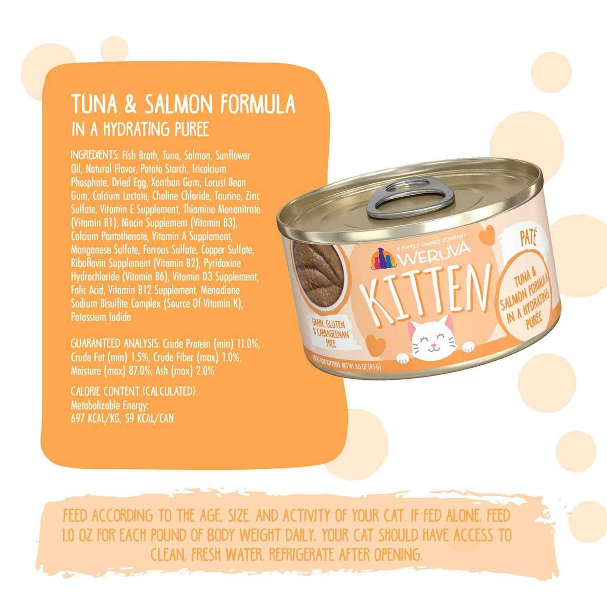 Tuna & Salmon Puree Cat Food N7172