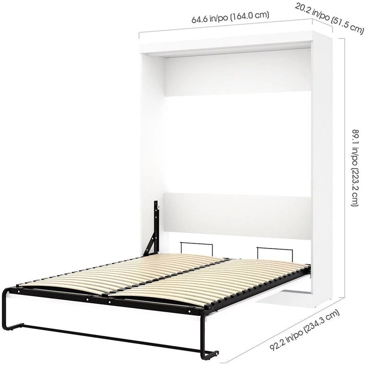 4 Piece Queen Wall Bed Set S9954