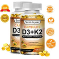D3 & K2 Dietary Supplement 240 Capsules G198
