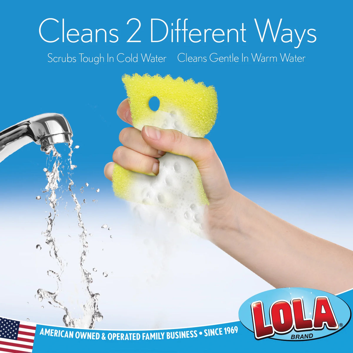 Multi-Use Cleaning Sponge, 9 CT Y714