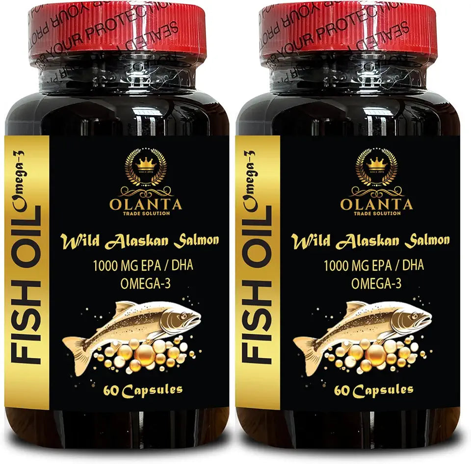 Fish Oil 1000mg Softgels 120 Capsules Y5290