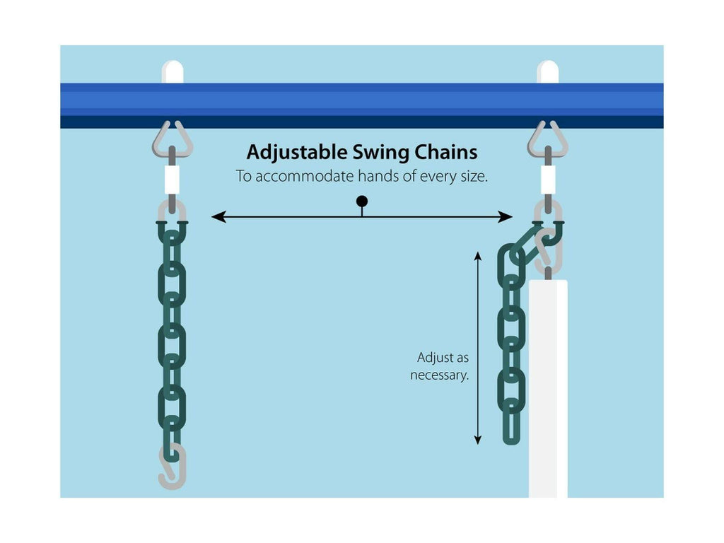 Metal Swing Set B8506