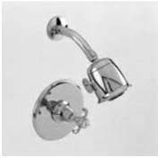 Gloss Black Shower Trim Set S3555
