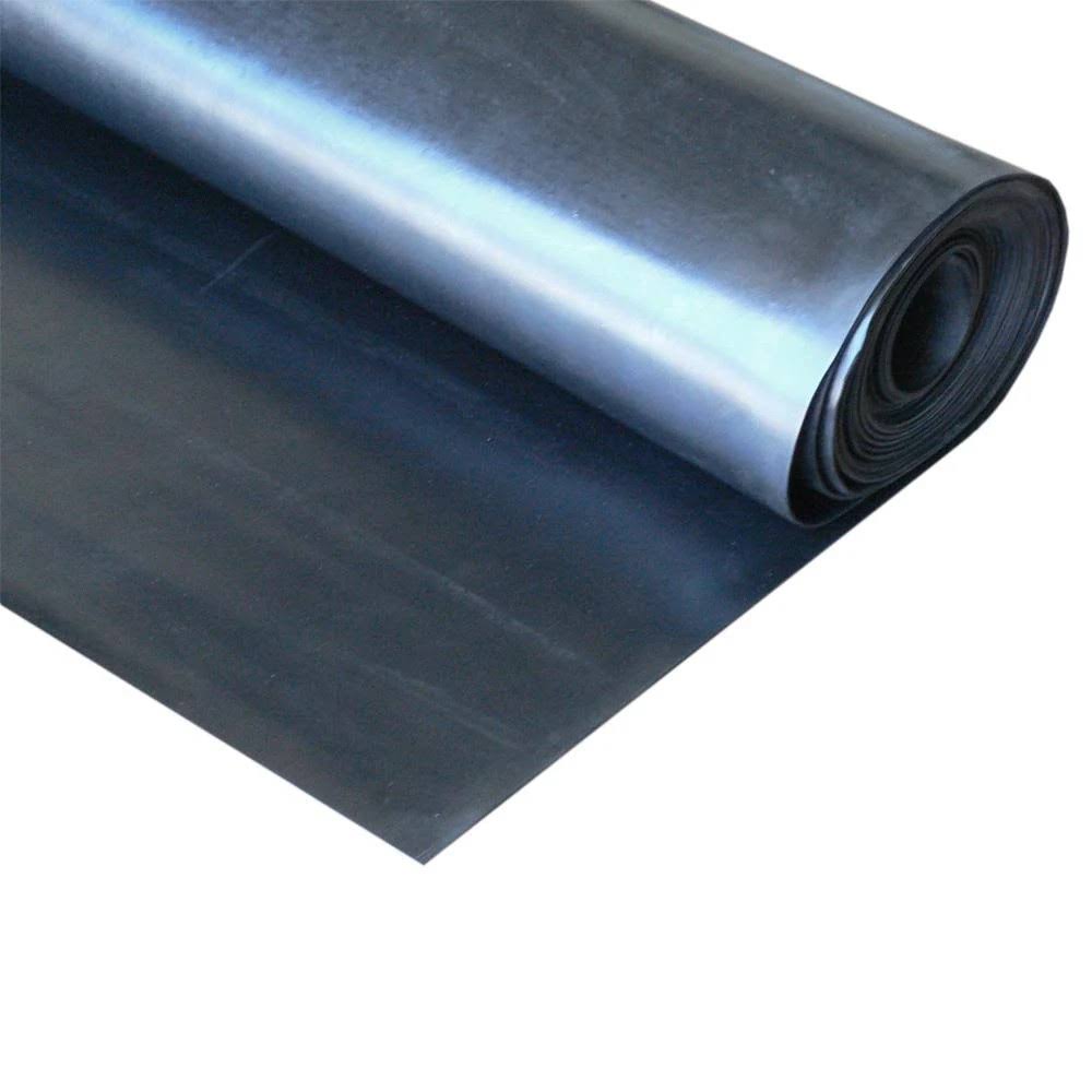 EPDM Sheet 60A Black 1/8 x 22 x 3ft W x 20ft L V9578