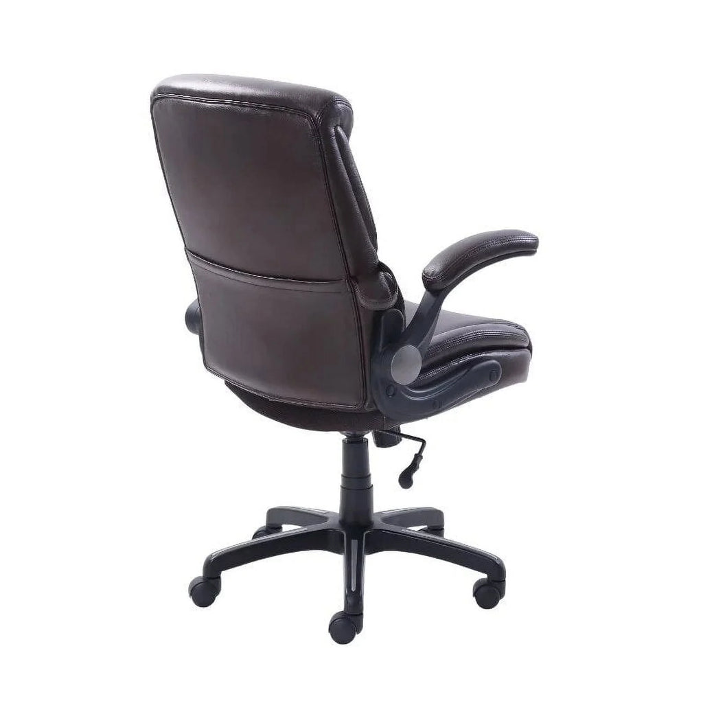 Black Bonded Leather Ergonomic Office Chair F167