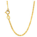 Solid Yellow Gold Mariner Chain Necklace D2600