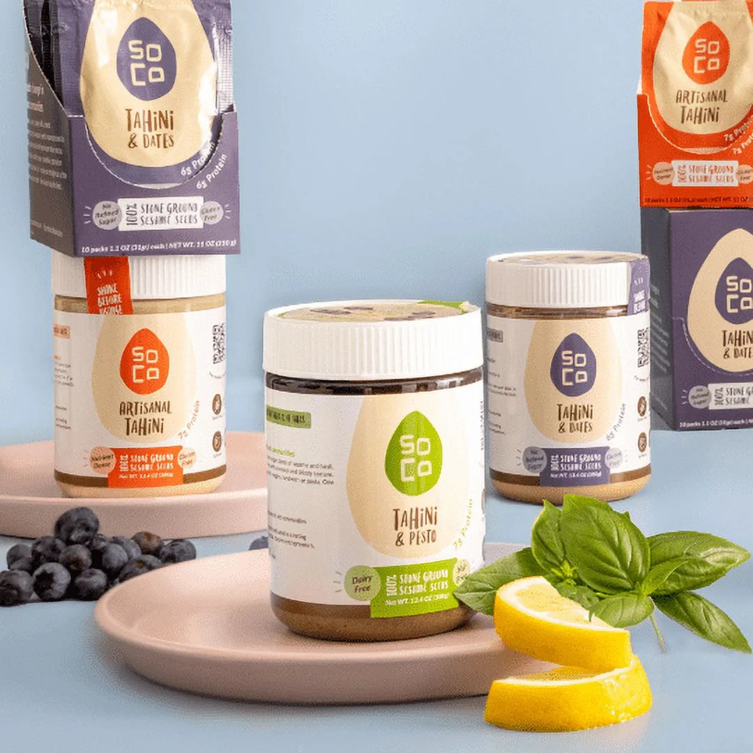 Tahini Jar & Squeeze Packs Gluten-Free Sugar-Free X46888
