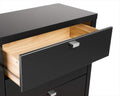 White 6 Drawer Dresser D7425