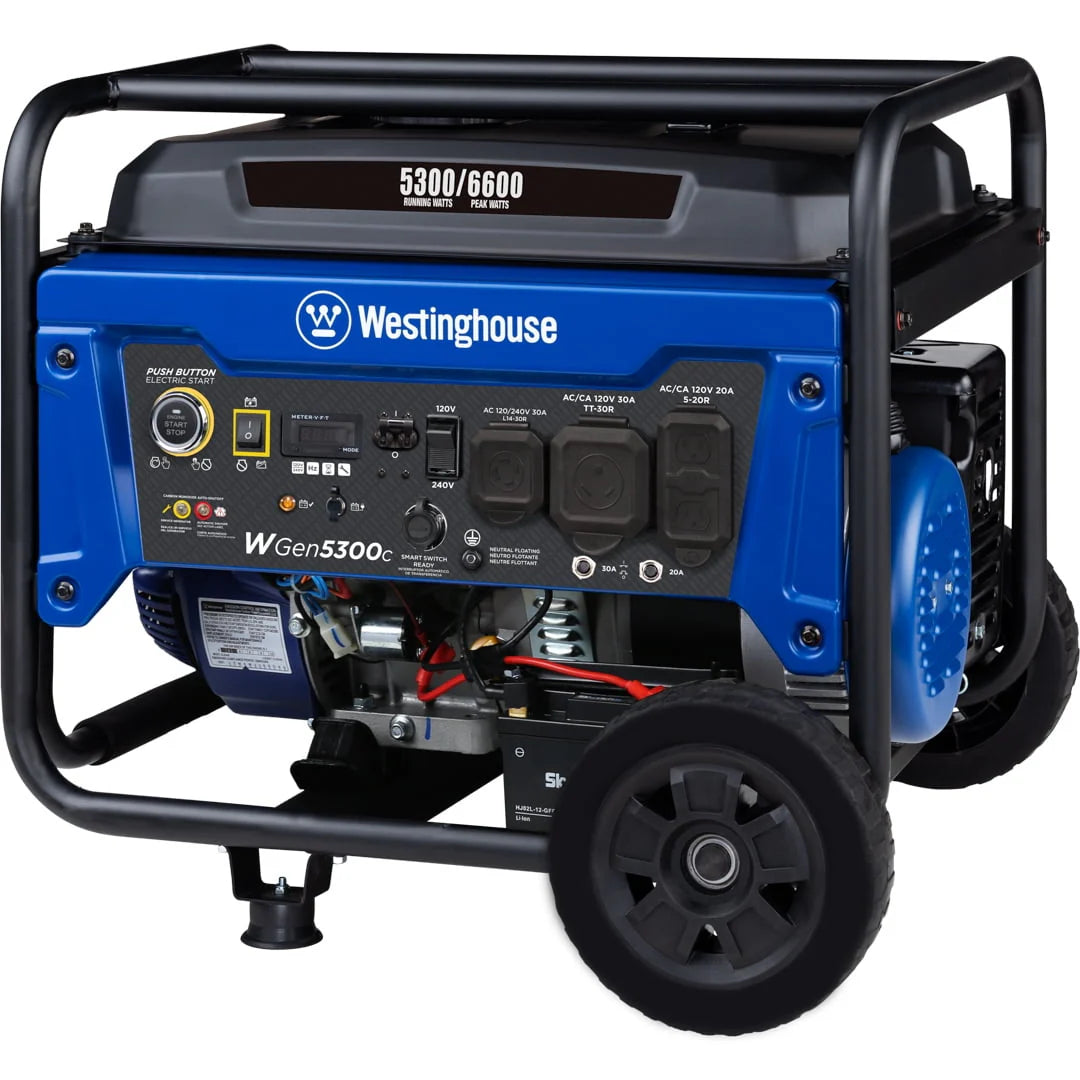Gas Powered Portable Generator with Remote Electric Start Z88336