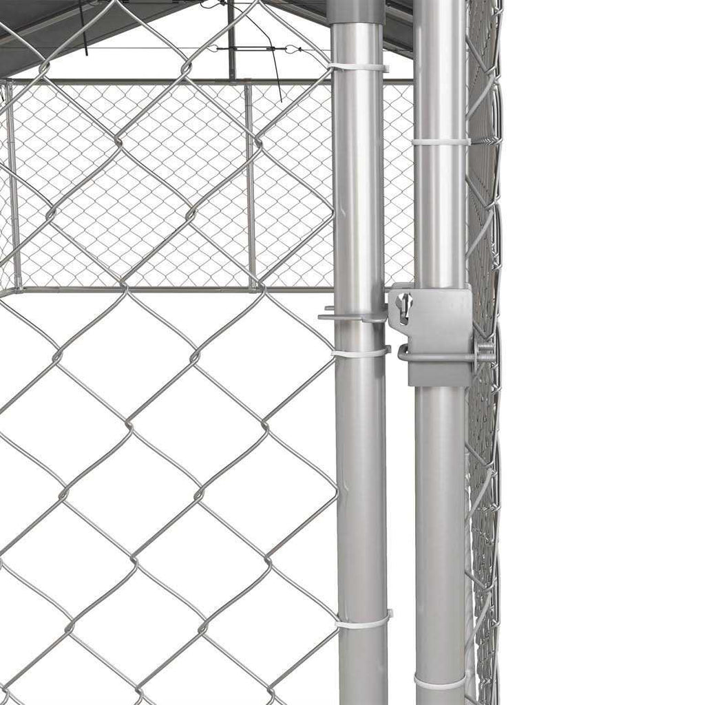 Large Outdoor Dog Kennel with Waterproof UV Resistant Roof Z284