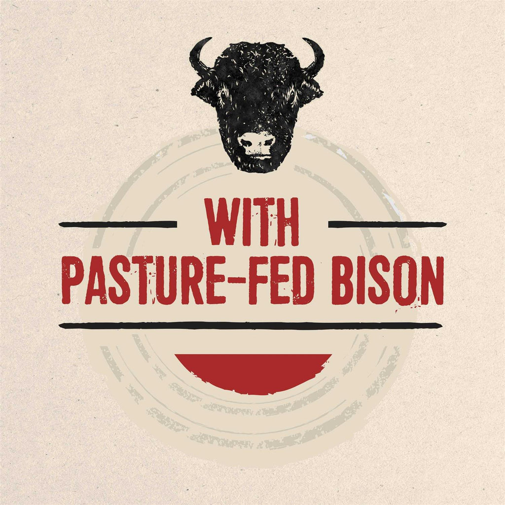 Natural Dog Treats Filled Chew With Bison Y5496