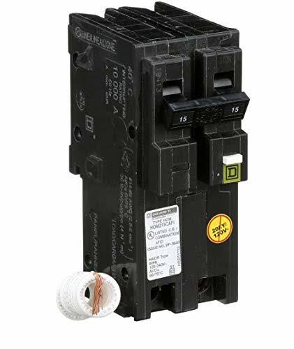 15 Amp Two-Pole CAFCI Circuit Breaker Q5534