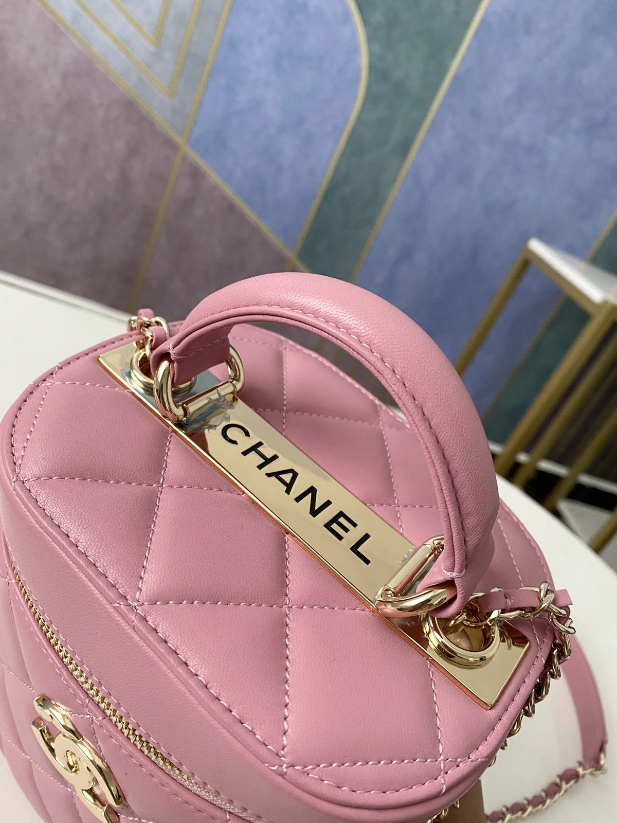 Pink Vanity Case Handbag M575458